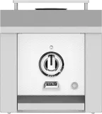 Panel, Control, Side Burner, Single, White/froth