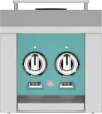 Panel, Control, Side Burner, Double, Turquoise/bora Bora