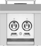 Panel, Control, Side Burner, Double, White/froth