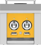 Panel, Control, Side Burner, Double, Yellow/sol