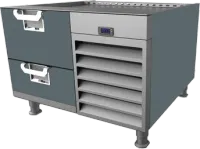 Commercial Freezer Base, Pacific Fog