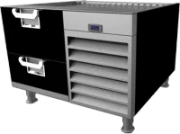 Commercial Freezer Base, Stealth
