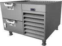Commercial Freezer Base, Steeletto