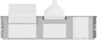 12' Outdoor Living Suite with Campania Pizza Oven™