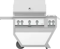 36″ Outdoor Deluxe Grill with Double Side Burner