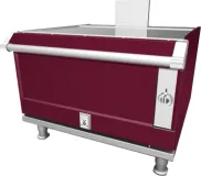 Commercial Standard Oven Base, Tin Roof