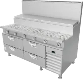 Commercial Sauté Station Base