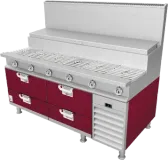 Commercial Sauté Station Base