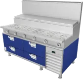 Commercial Sauté Station Base