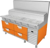 Commercial Sauté Station Base