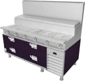 Commercial Sauté Station Base