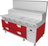 Commercial Sauté Station Base