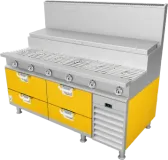 Commercial Sauté Station Base