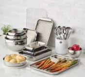 OvenBond Tri-ply Epicurean Stainless Steel 21-Piece Set
