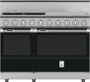 48" 4-Burner Dual Fuel Range with 24" Griddle