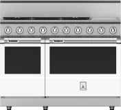 48" 5-Burner Dual Fuel Range with 12" Griddle