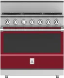36" 5-Burner All Gas Range