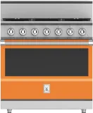 36" 5-Burner All Gas Range