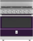 36" 5-Burner All Gas Range
