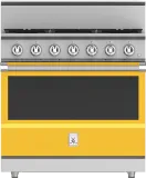 36" 5-Burner All Gas Range