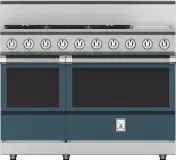 Range, 5 Burner With Griddle, Gas, Color, 48