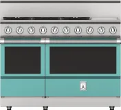 Range, 5 Burner With Griddle, Gas, Color, 48
