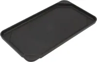 Range/Cooktop Griddle Non-Stick Cast Aluminum - Black for All 2-Burner Cooking Surfaces Except Induction (1-IN H X 19 1/2-IN W X 11-IN D)