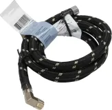 6' Dishwasher Water Supply Hose Kit 3/8" Brass Fitting, 3/8' NPT Male x 3/8" Male Compression & 90 degree Elbow