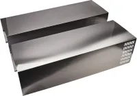 Range Hood Extension Kit, Stainless Steel, for ceilings 9' or higher