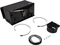Ductless Downdraft Vent Kit, Black, Size: 20