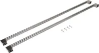 Rise-Style Built-In, Side-by-Side Refrigerator Handle Kit - Stainless Steel for JS42NXFXDE and JS48NXFXDE Models