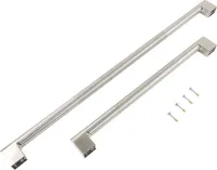 Rise Bottom Freezer Refrigerator Handle Kit for 30-IN Built-In Models jbbf30nmx, jbbf30nmx, jbbf30nmx