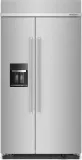 42" Built-In Side-by-Side Refrigerator, 25.1 cu. ft. Capacity
