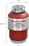 3/4-Horsepower Continuous Feed Food Waste Disposer