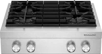 30" Gas Sealed Burner Rangetop, 4 Elements