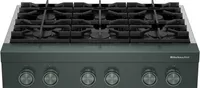 36" Gas Sealed Burner Rangetop, 6 Elements