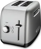 2-Slice Toaster with manual lift lever