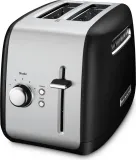 2-Slice Toaster with manual lift lever