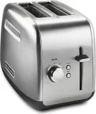 2-Slice Toaster with manual lift lever