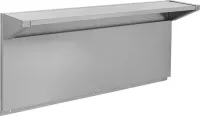 Tall Backguard with Dual Position Shelf - for 48
