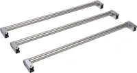 Refrigerator Handle Kit (Set of 3) for French Door Models - Stainless Steel