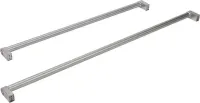 Bottom Mount Refrigerator Handle Kit with Two Handles for Panel-Ready Models