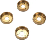 JennAir Bezel (Set of 4) for Rise-Style Commercial Range and Rangetop Knobs - Brass