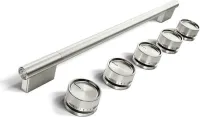 Stainless Steel Handle and Knob Hardware Accessory Kit for KitchenAid(R) Slide-In ConvectionRange