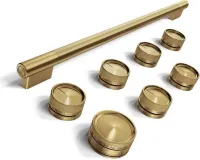 Brass Handle and Knob Hardware Accessory Kit for KitchenAid(R) 36
