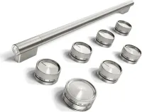 Stainless Steel Handle and Knob Hardware Accessory Kit for KitchenAid(R) 36