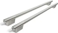 Stainless Steel Handle Hardware Accessory Kit for KitchenAid(R) 20.8 Cu. Ft. Counter-Depth Side-by-Side Refrigerator