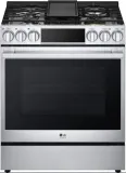 30" Slide-In Dual Fuel Smart Range, 6.3 cu. ft. Capacity