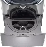 1.0 cu. ft. LG SideKick(TM) Pedestal Washer with Direct Drive Motor - Graphite Steel