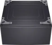 Laundry Pedestal Storage Drawer for 27" Front Load Washers and Dryers with Basket - Middle Black